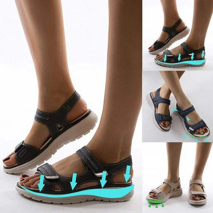 Women's arch support walking sandals product view