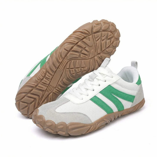 White walking trainers, product view