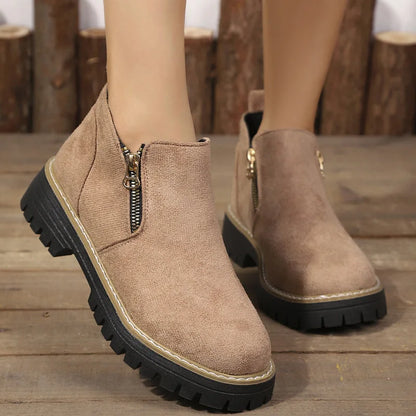 Women's arch support ankle boots product view