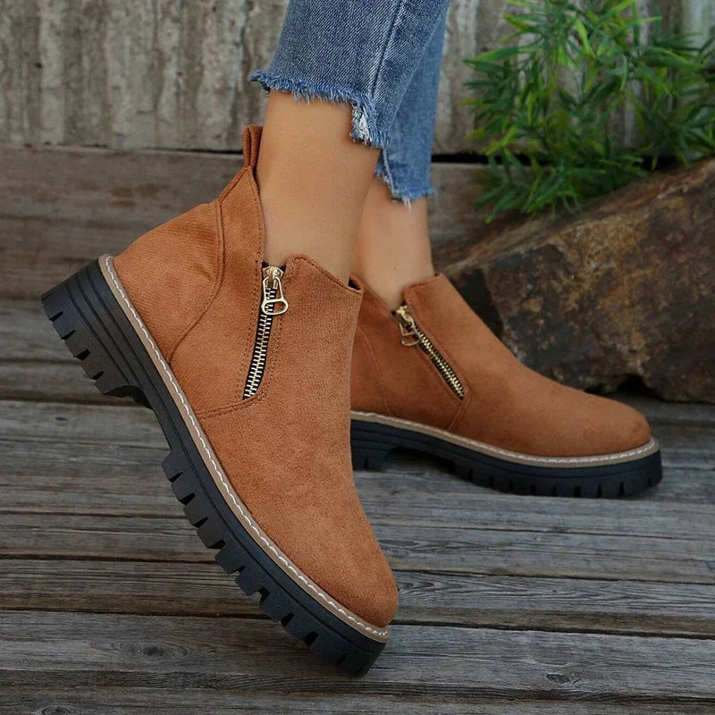 Women's arch support ankle boots product view