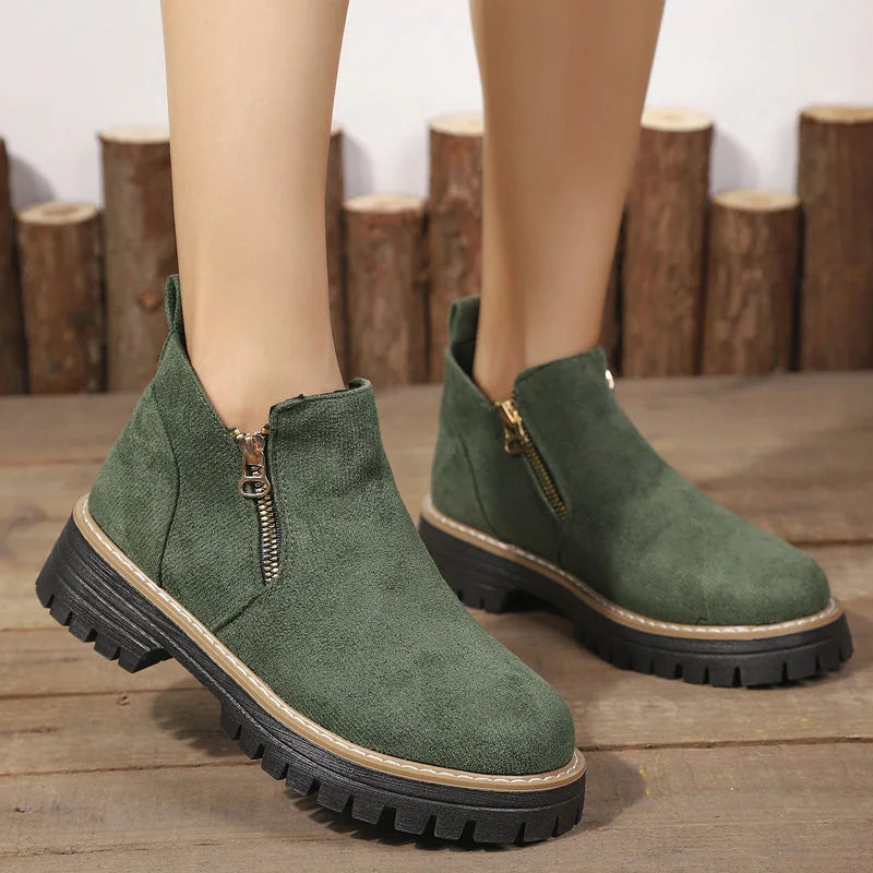 Women's arch support ankle boots product view