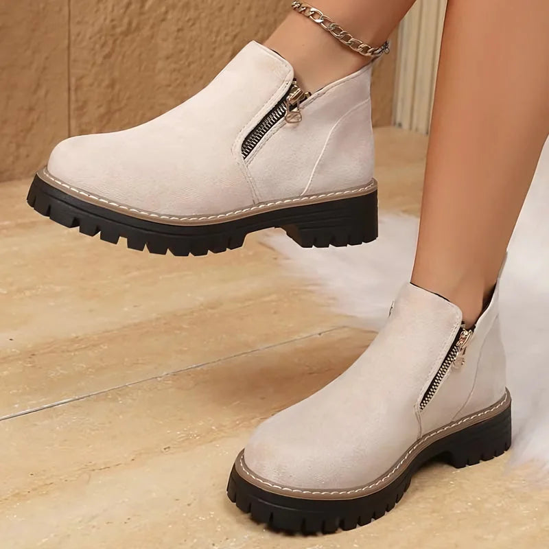 Women's arch support ankle boots product view