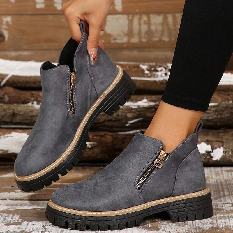 Women's arch support ankle boots product view