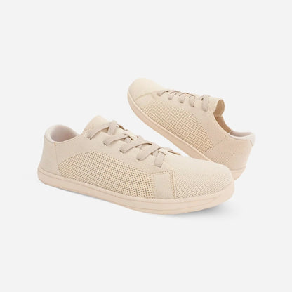 Unisex beige barefoot trainers, product view