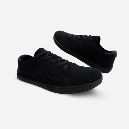 Unisex black barefoot trainers, product view