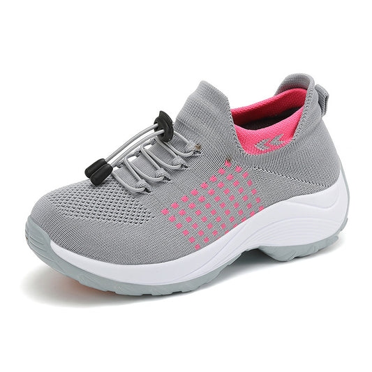 Women's arch support, cushioned comfort, lightweight design trainers with everyday walking