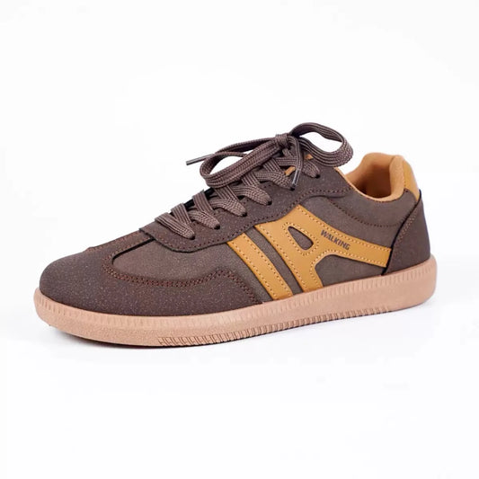 Women's walking trainers, side profile