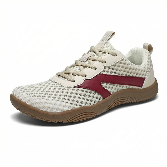 Men's wide fit walking trainers product view