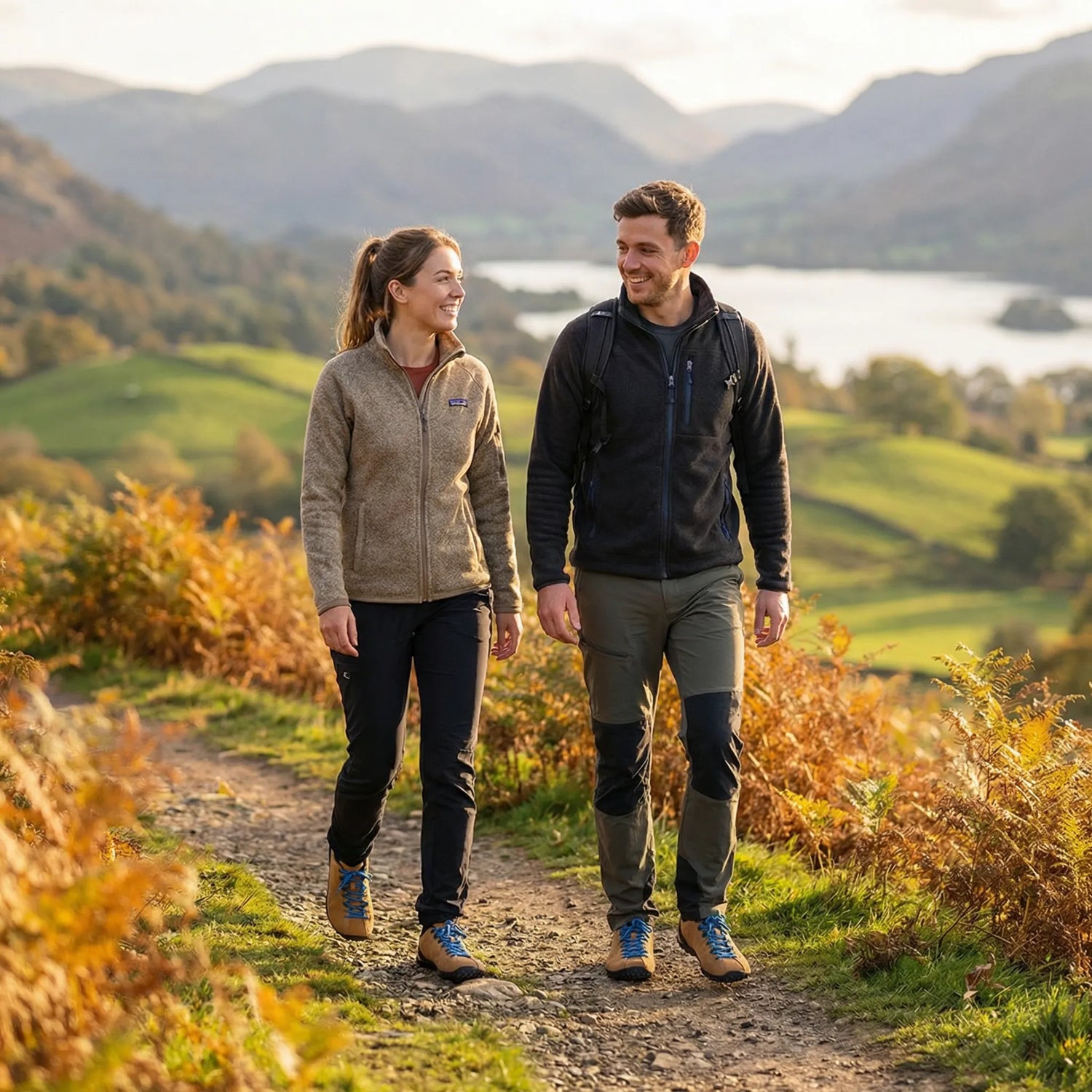 Unisex barefoot trainers in a lifestyle setting