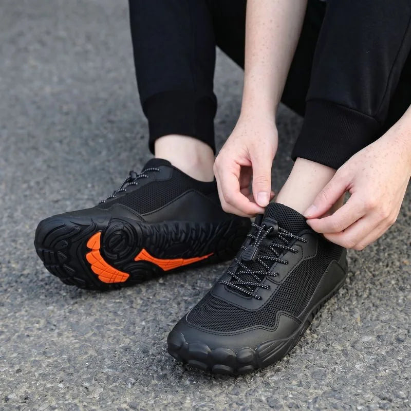 Unisex wide toe box hiking shoes product view