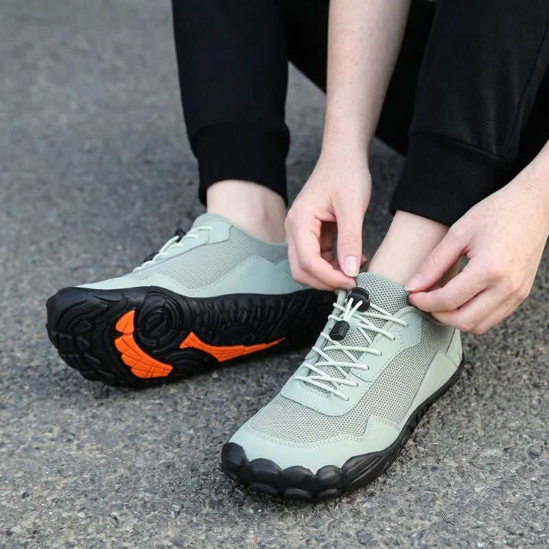 Unisex wide toe box hiking shoes product view