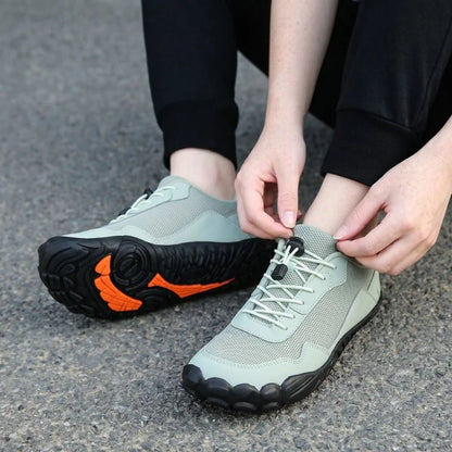 Unisex wide toe box hiking shoes product view