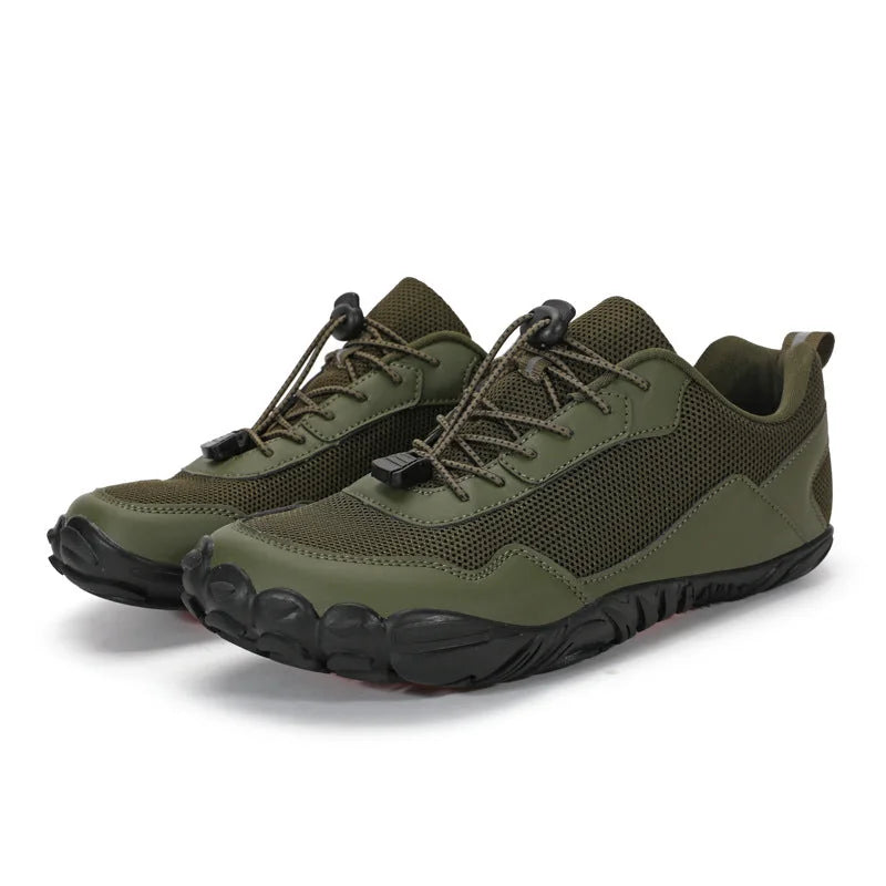 Unisex wide toe box hiking shoes product view