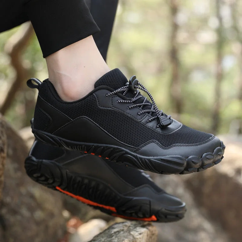 Unisex wide toe box hiking shoes product view