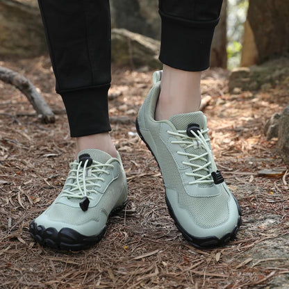Unisex wide toe box hiking shoes product view