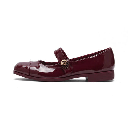 Women's Mary Jane shoes, side profile