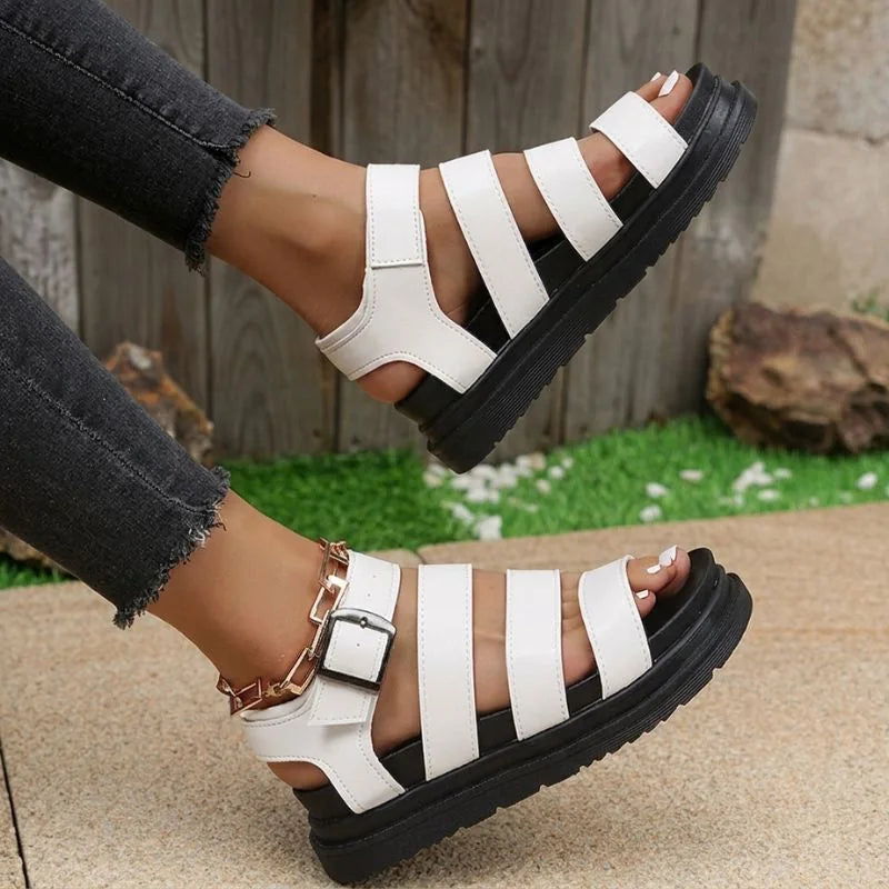 Women's chunky walking sandals feature image