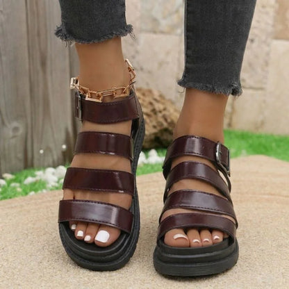 Women's chunky walking sandals product view
