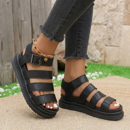 Women's chunky walking sandals product view