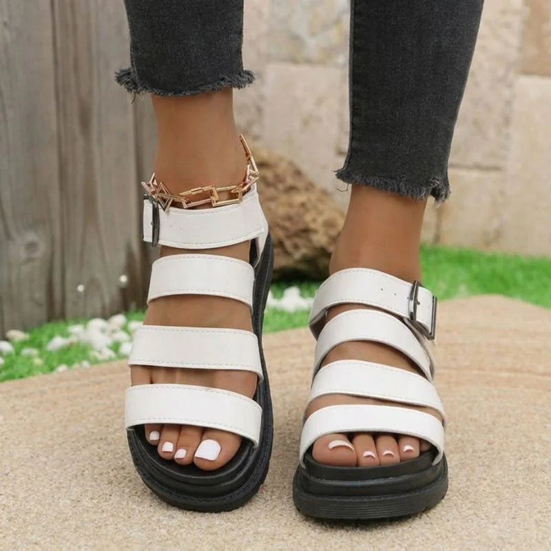 Women's chunky walking sandals product view