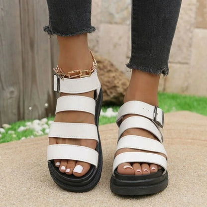 Women's chunky walking sandals product view