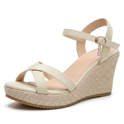 Women's espadrille sandals, product view