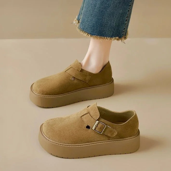 Women's wide fit platform clogs product view