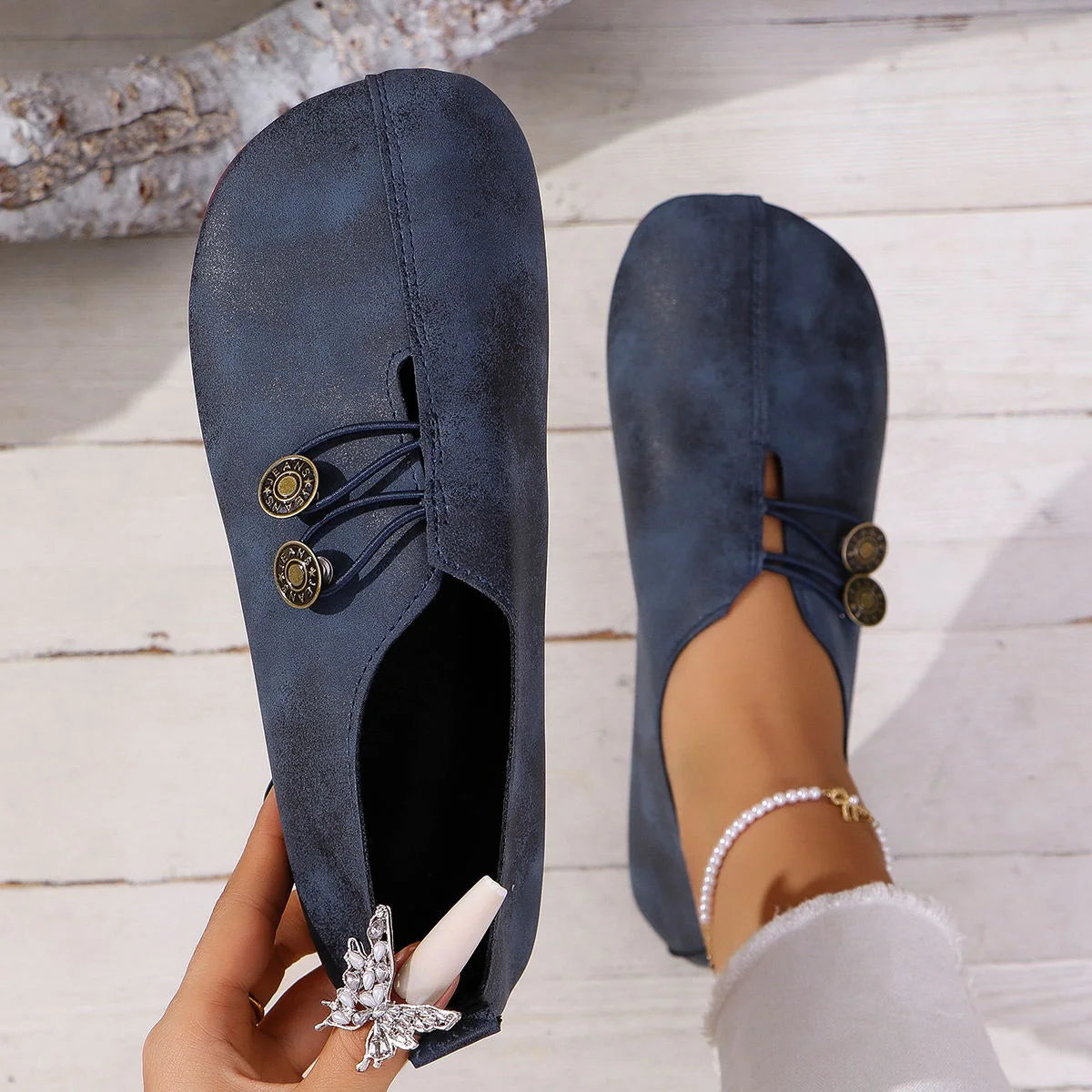 Women's ballet flats, product view