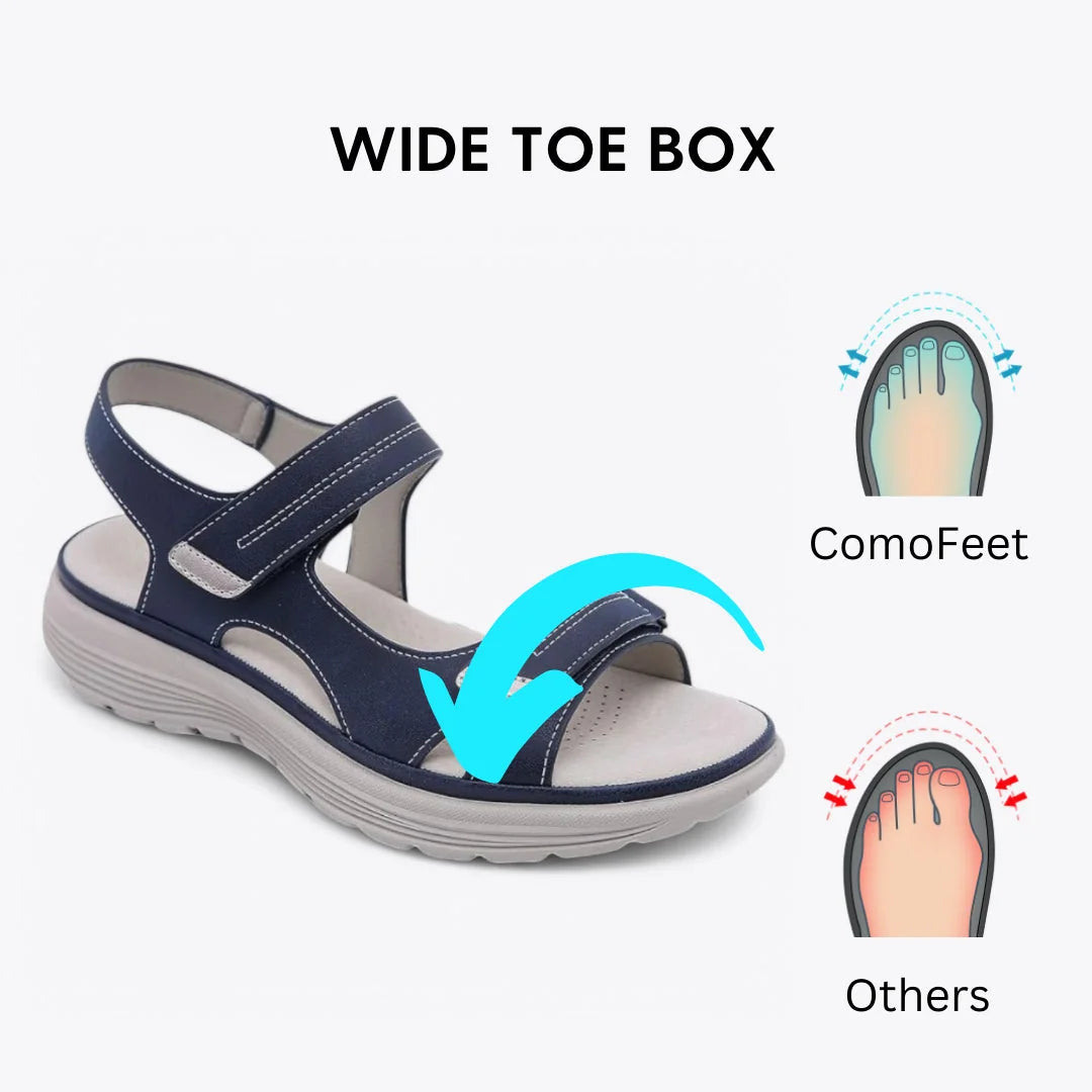 Women's arch support walking sandals product view