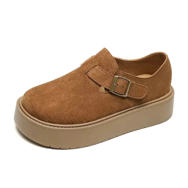 Women's wide fit platform clogs product view