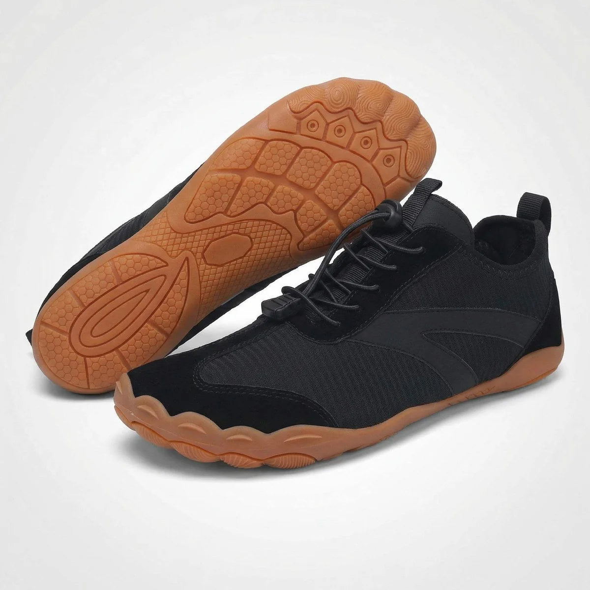 Barefoot five-toe walking shoes product view